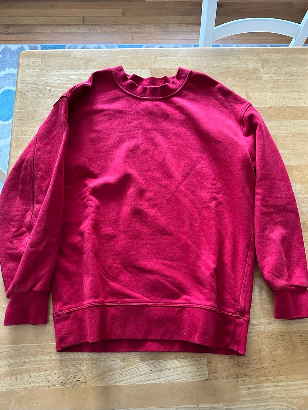Lululemon oversized crewneck sweatshirt size 0